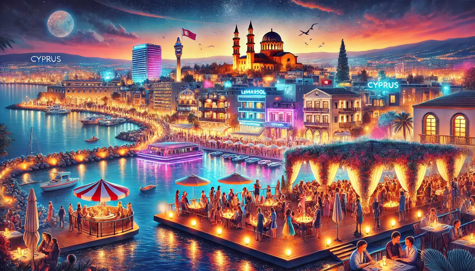 Nightlife in Cyprus: Best Bars, Restaurants & Entertainment Spots